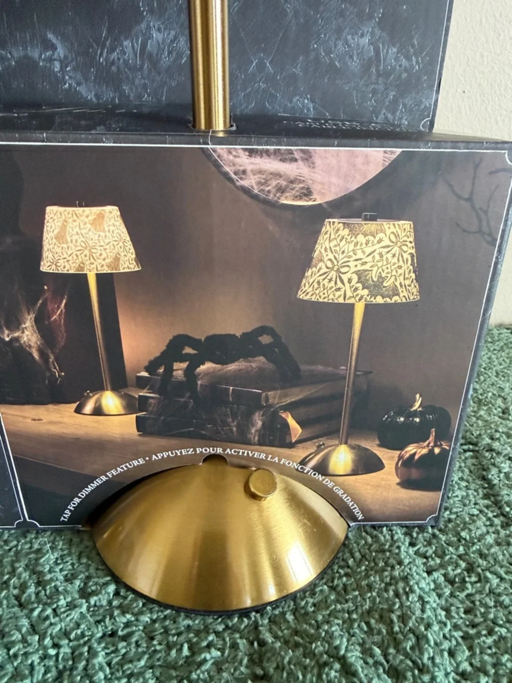 Bella Lux LED Lamps Halloween Ghost 👻 Bat 🦇 Rechargeable Warm White NEW!